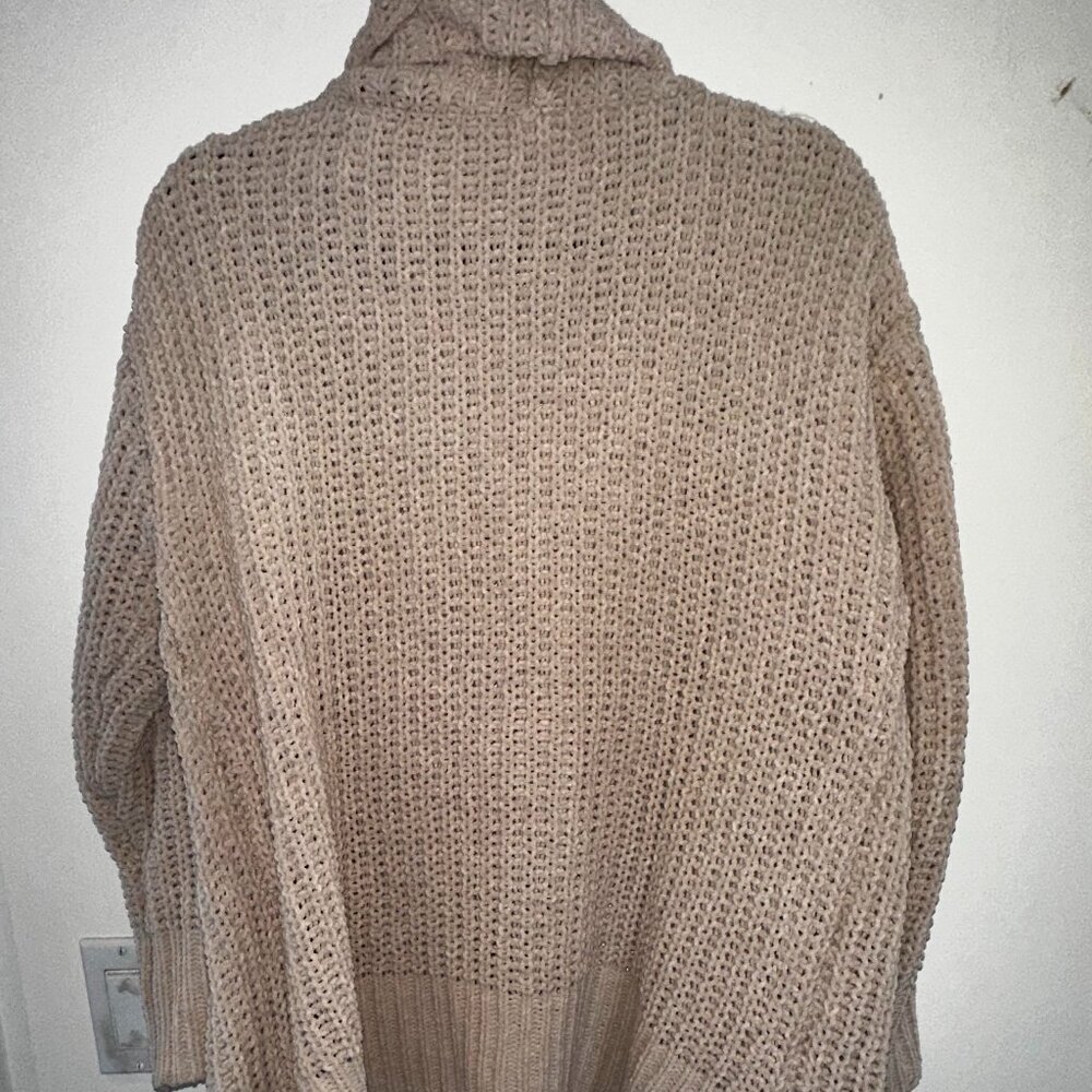 POL Chunky Knit Shawl Collar Cardigan - Picture 6 of 6